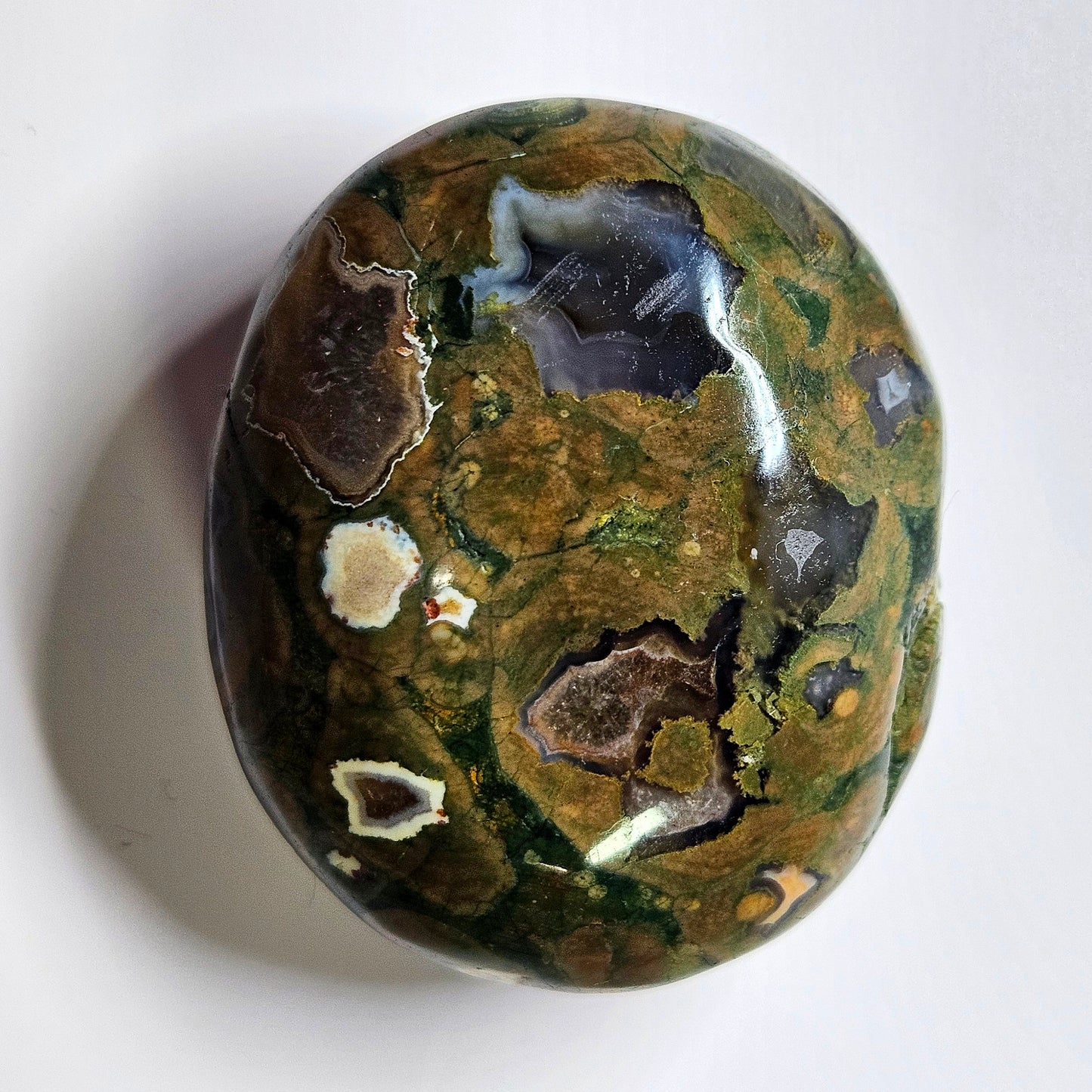 Rainforest Jasper palm stone