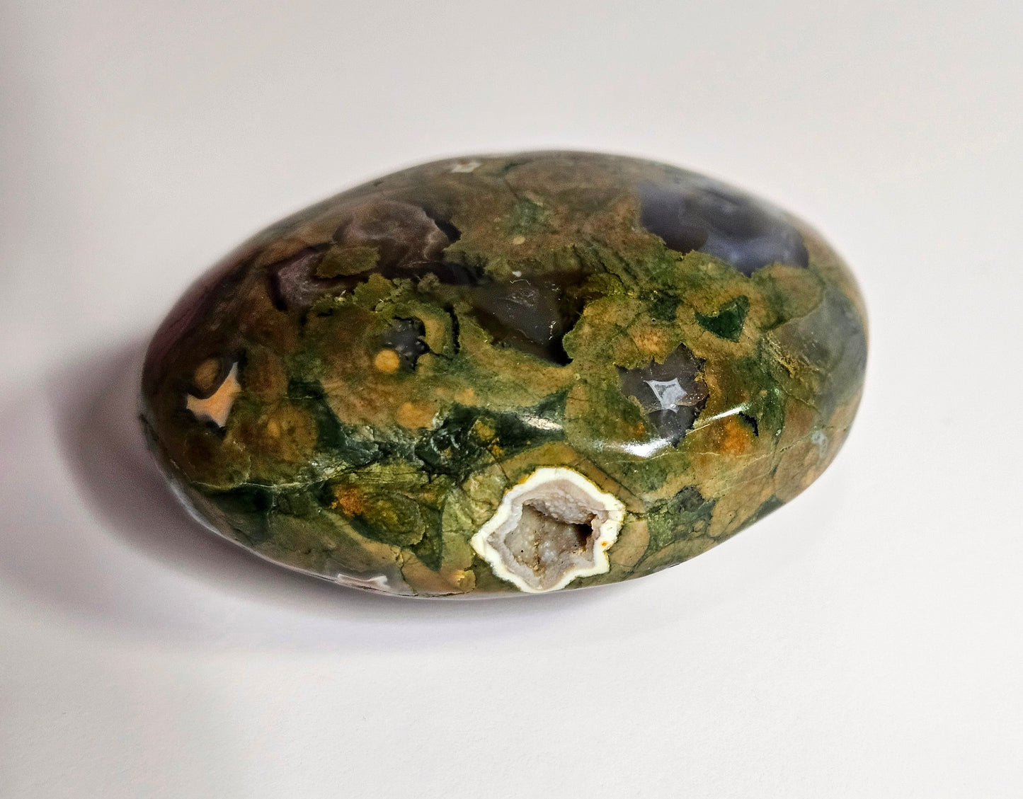 Rainforest Jasper palm stone