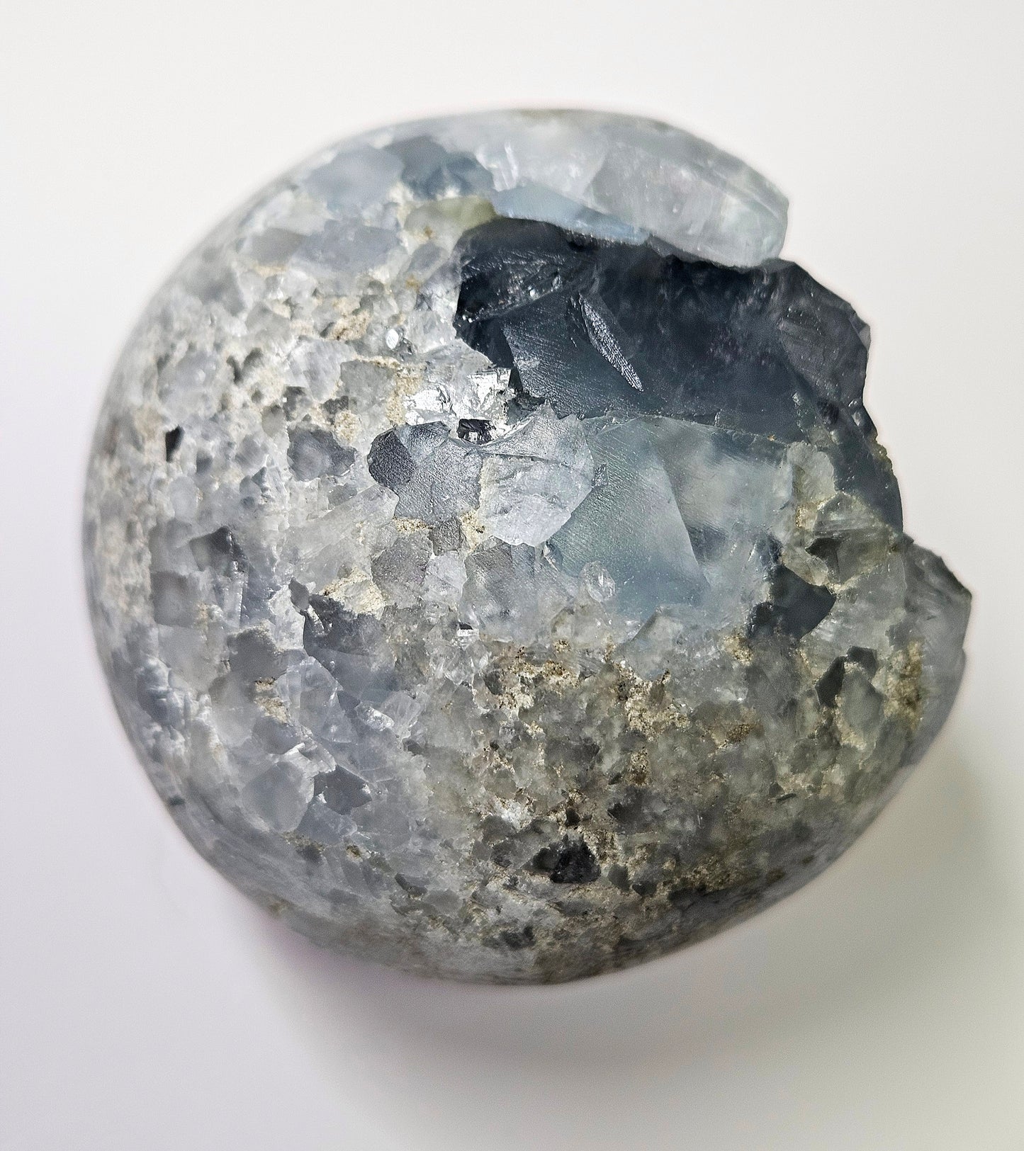 Celestite sphere