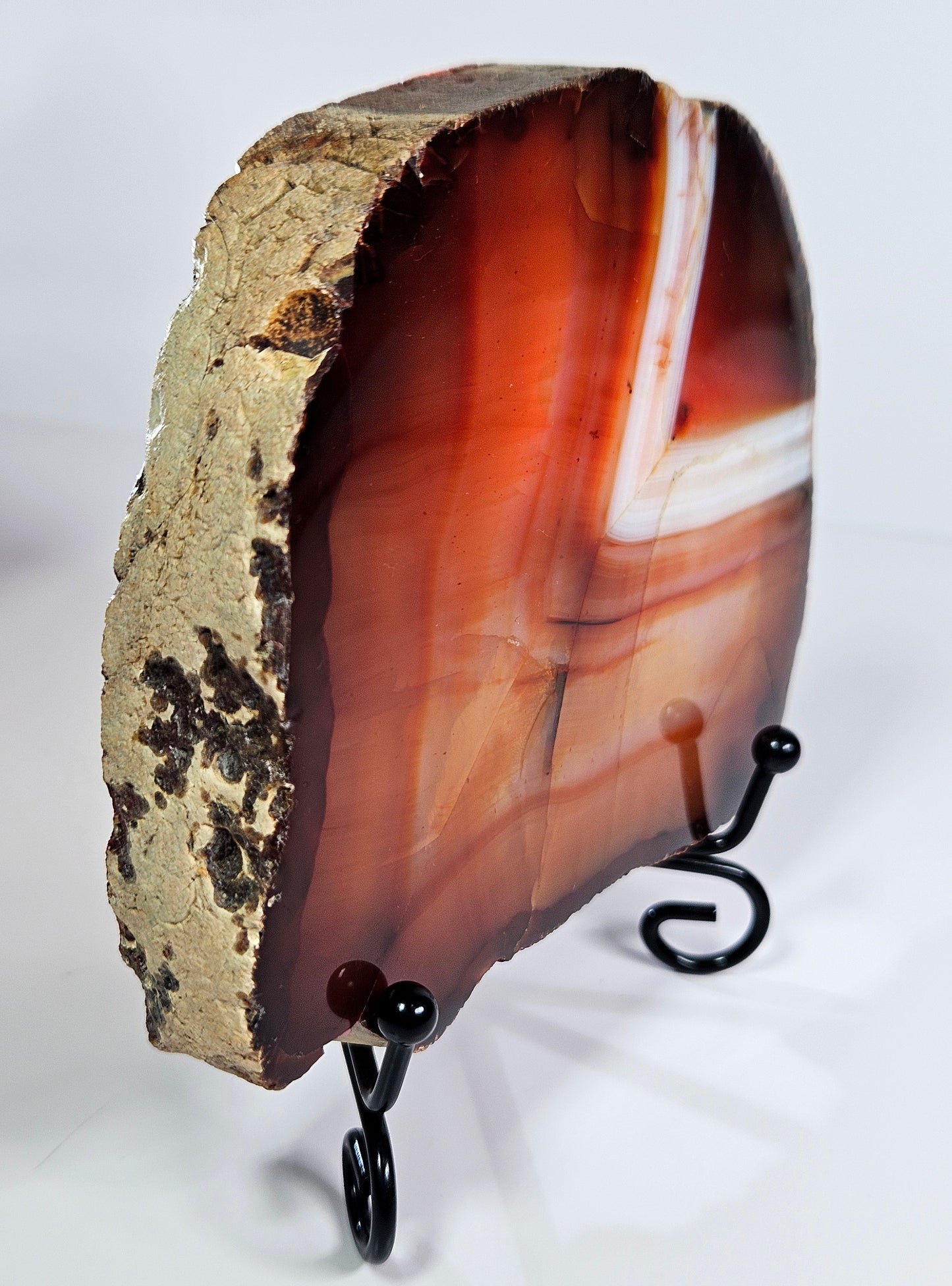 Carnelian slab