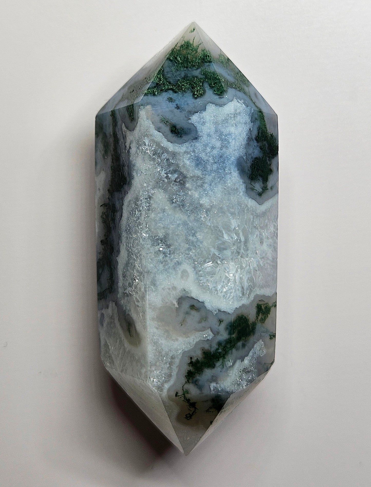Moss agate DT point