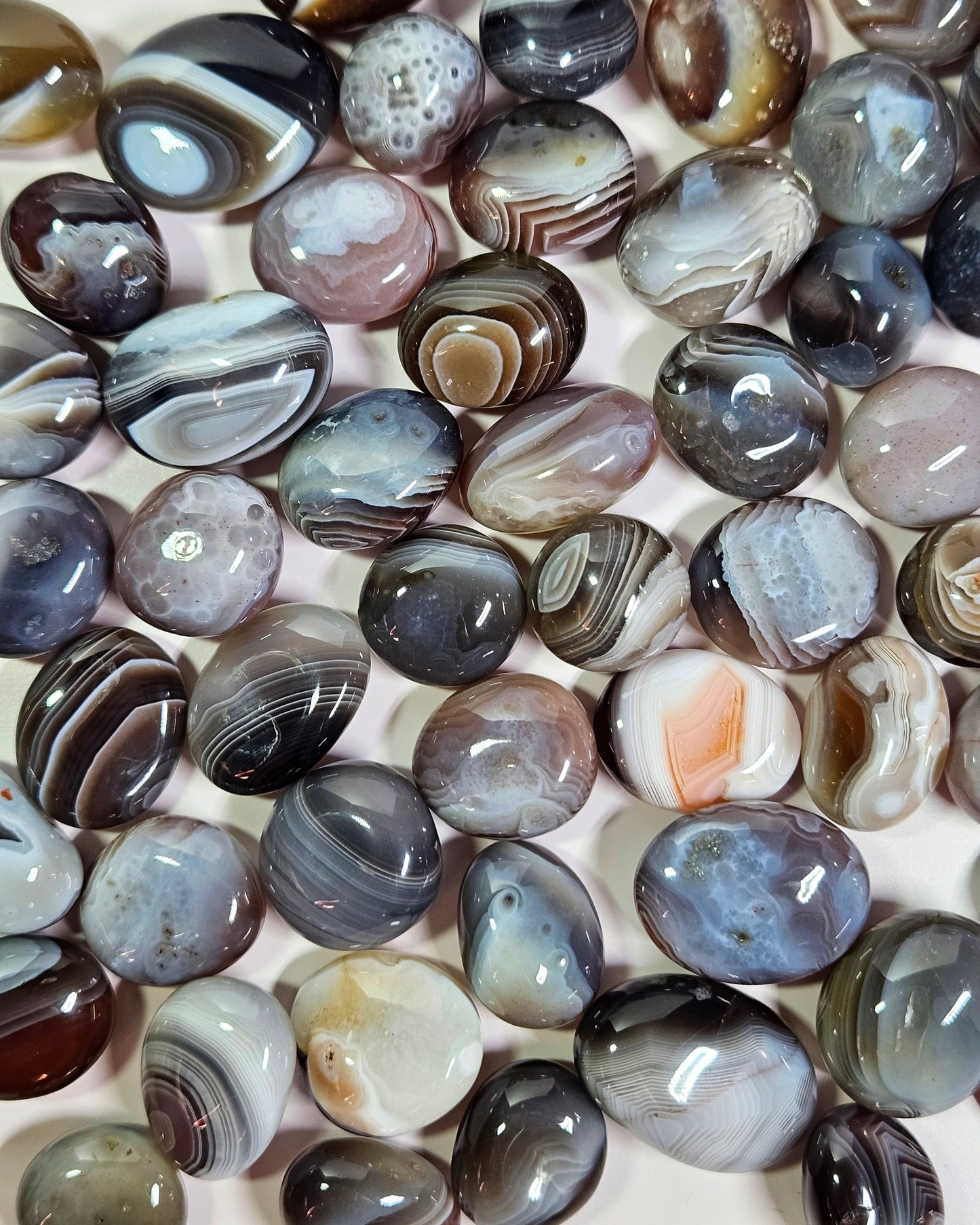Botswana agate tumble [1pc]