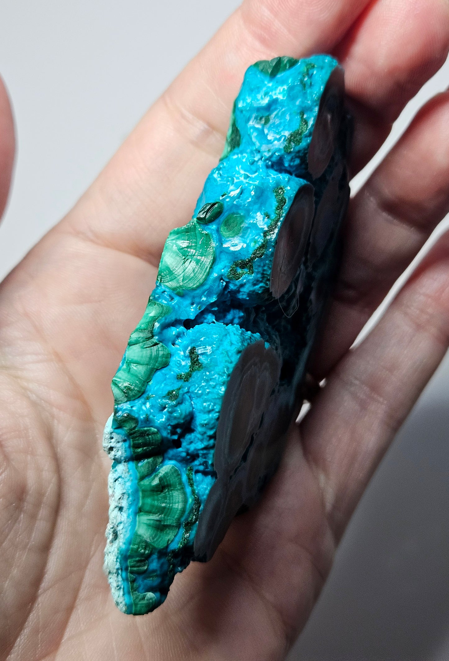 Chrysocolla slab