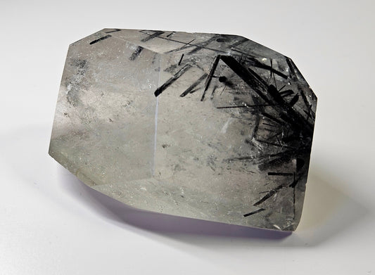 Black tourmaline x Quartz freeform