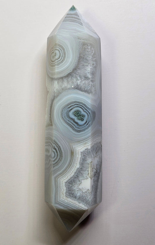 Moss agate DT point
