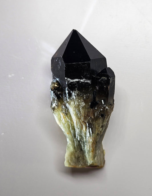 Smoky quartz cluster raw