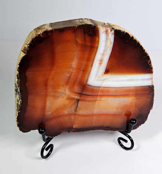 Carnelian slab