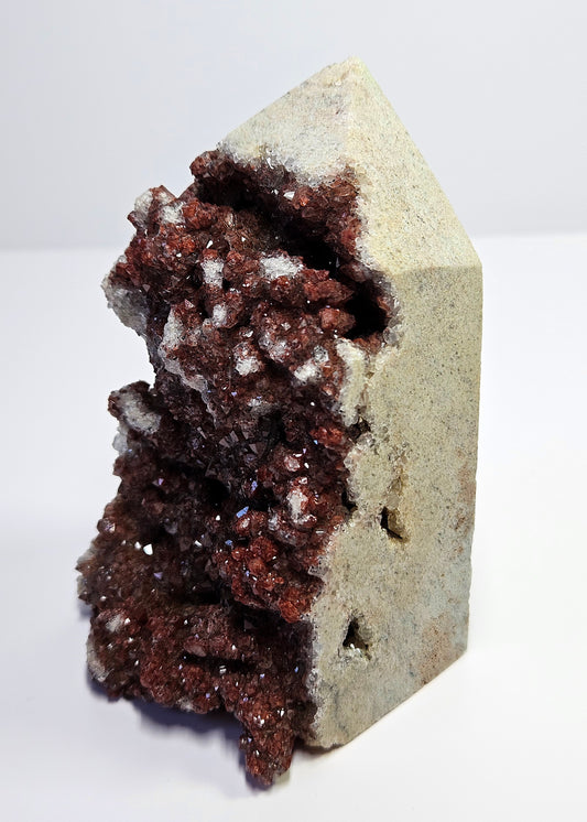 Red quartz tower