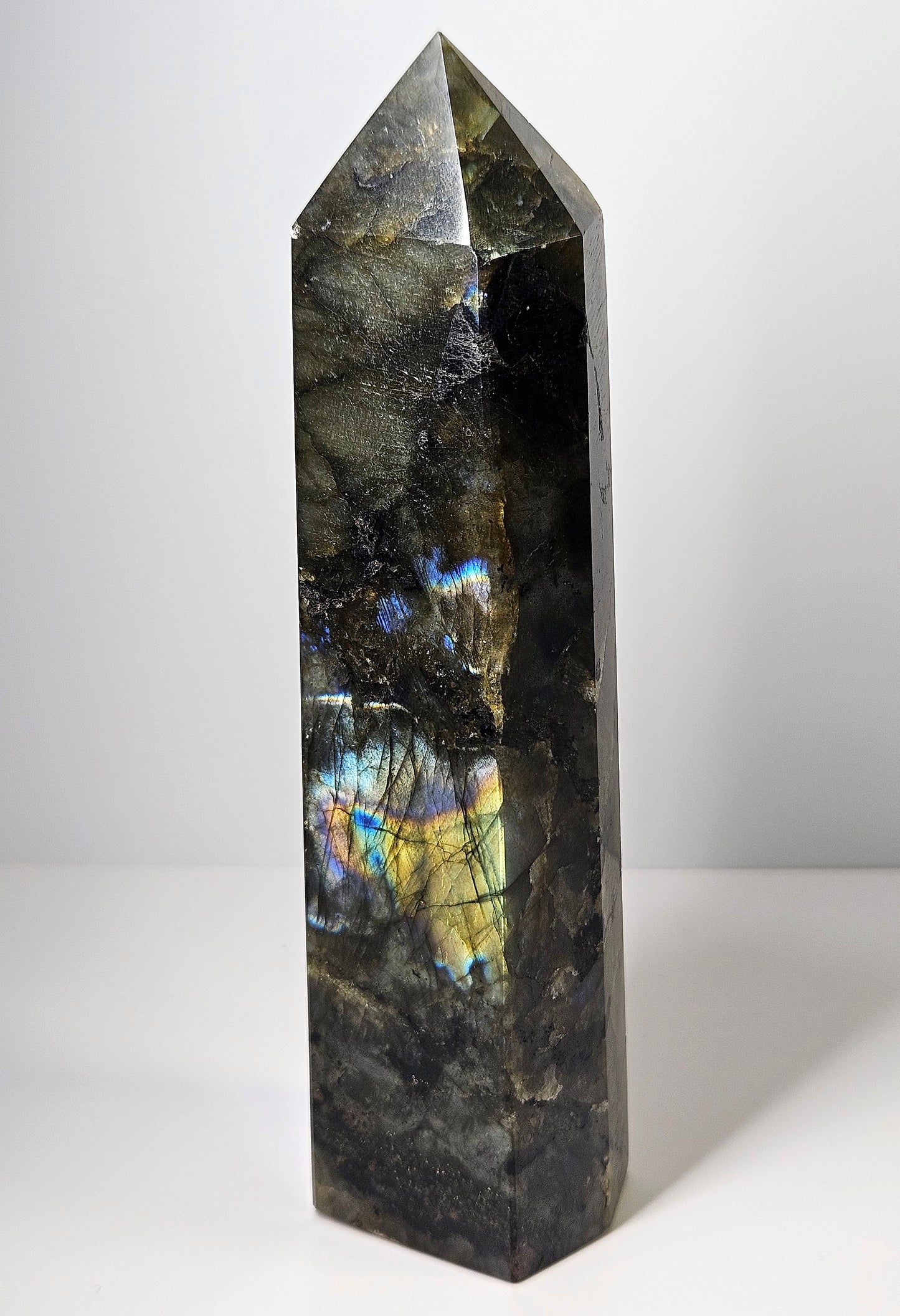 Labradorite tower