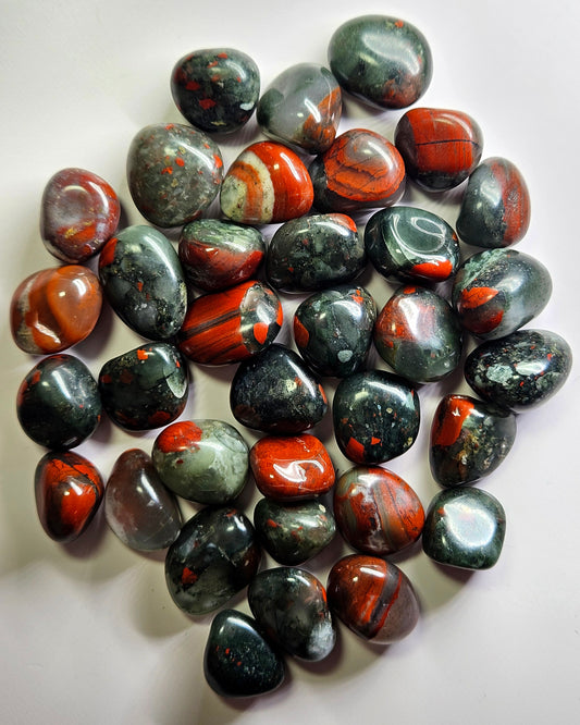 African Bloodstone tumble [1pc]